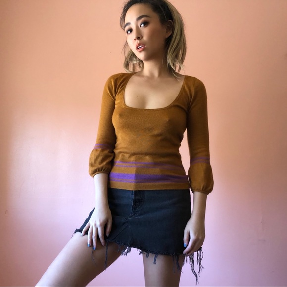 Prada Sweaters - Prada Copper Cashmere Knit Prada Sweaters - Prada Copper Cashmere Knit